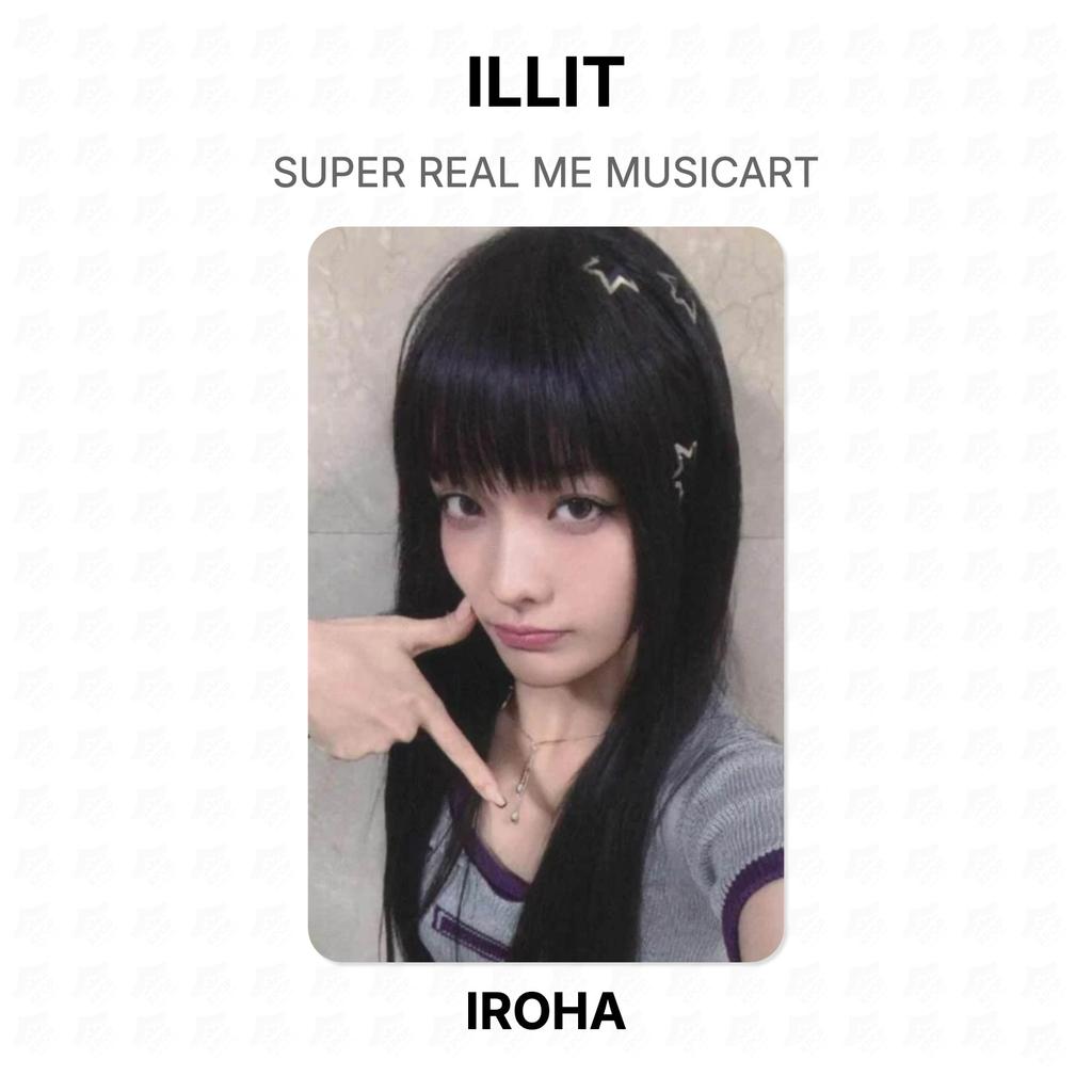 ILLIT SUPER REAL ME MUSICART Official Photocard