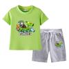 Plants vs. Zombies Kids' Summer Set: Boys' & Girls' T-Shirt and Shorts - Versatile Two-Piece