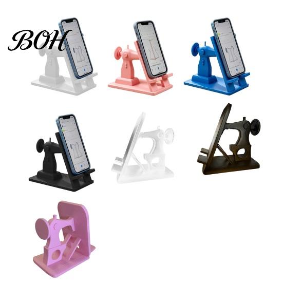 Phone Stand for Viewing Patterns Sewing Machine Stand, Creative Desk Holder Cell Tablet, Desktop Drawing Notes Hands Free Mount Room Crafting