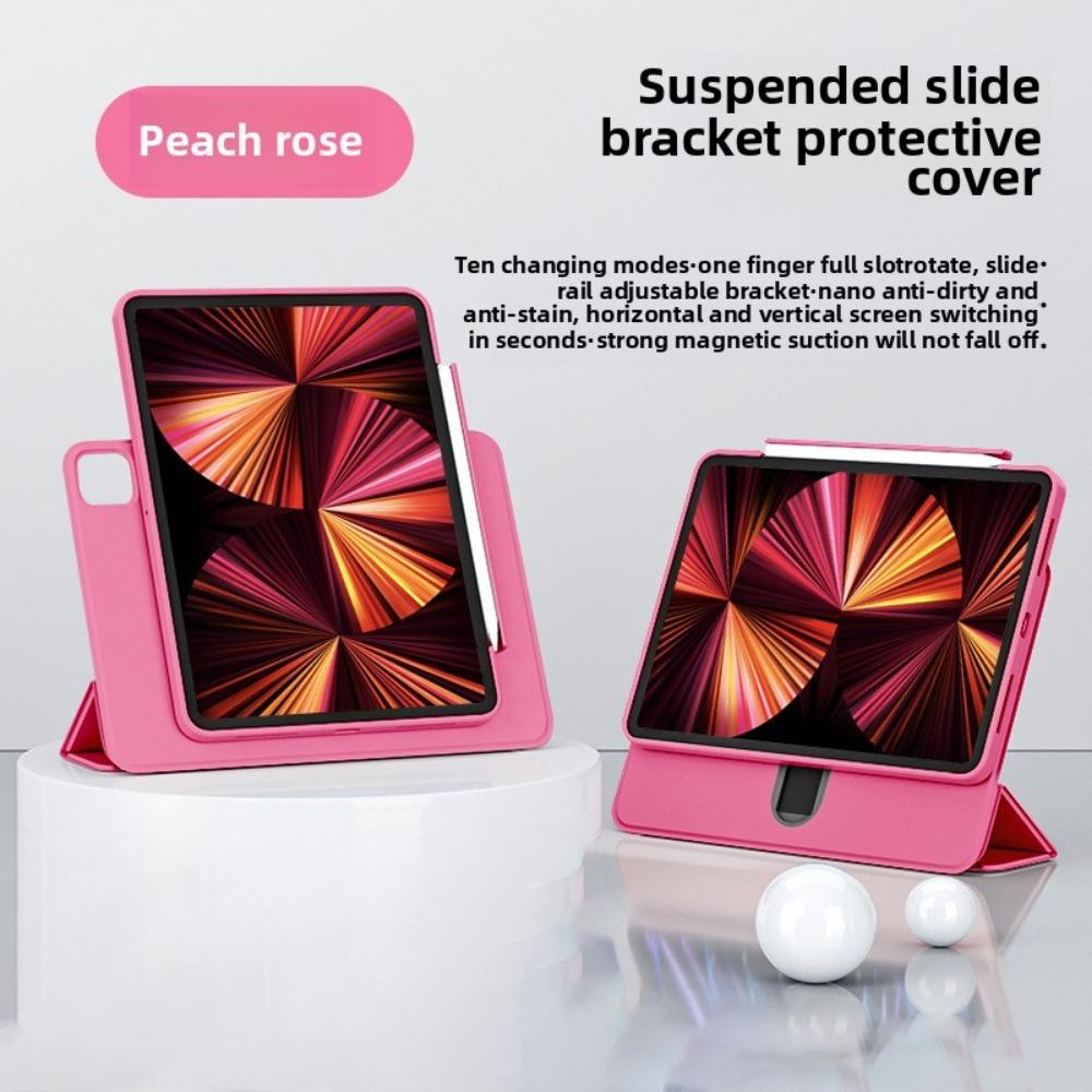 Magnetic Floating Slide for IPad Pro 11 Case Compatible with Air 5 4 Pencil Slot 10th Gen Protective Cover