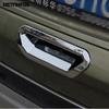 Rear Trunk Tailgate Door Handle Bowl Cover Trim For Ford Kuga Escape 2013 2014 2015 Chrome Exterior Accessories Car Styling