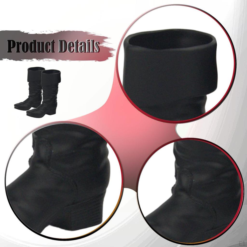 1/6 Action Figure Shoes Doll Costume Boots Photo Props Dress up for 12 inch Male