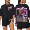Singer TINI STOESSEL 2025 Tour Cover T Shirts Unisex Womens Clothing Fashion Aesthetic T Shirt Casual ONeck Short Sleeve Tshirt
