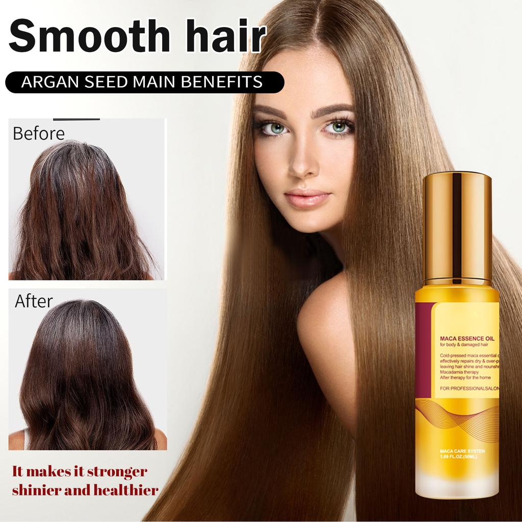 Multi Functional Hair Oil For Preventing Hair Loss, Fixing Hair, Softening Hair Oil, Improving Hair Care Anxiety 50ml