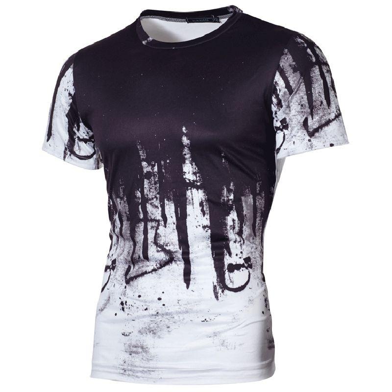 Premium Quality Mens T Shirt Slim Fit Casual T-shirt For Summer And Sport Activities