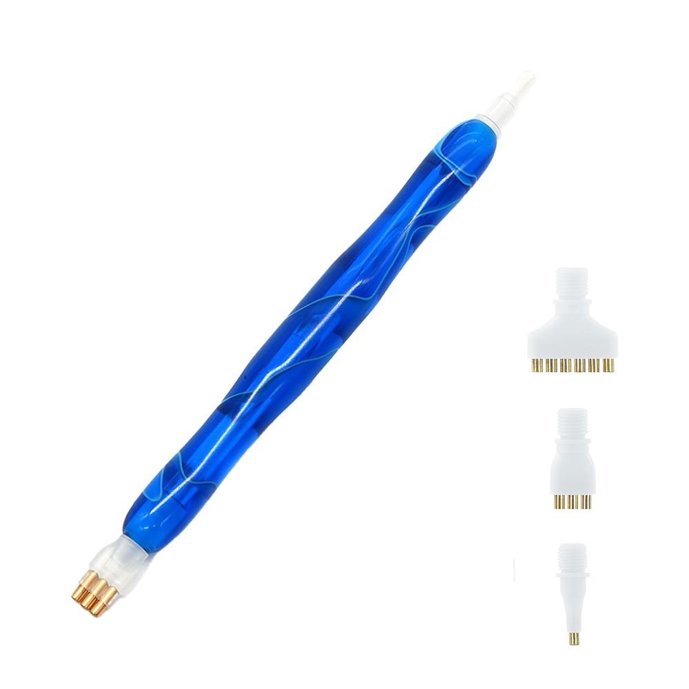 Replacement Pen Heads 5D Diamond Painting Pen Embroidery DIY Craft Point Drill Pens with Multifunctional Tips Nail Art Pen