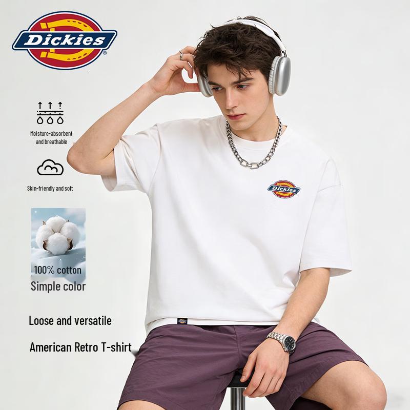 Dickies Men s Heavyweight Cotton Loose Fit T-Shirt L