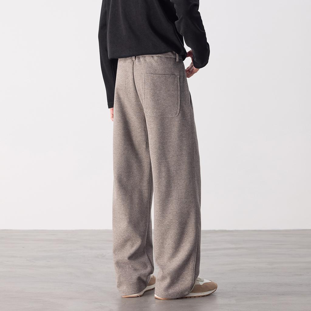 Casual trousers spring and autumn comfortable loose straight drape style trend versatile American drape wide leg pants