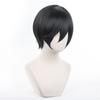 Eileen Blue Locks Rin Wig, Heat-Resistant, Anime Wig, Disguise Wig for School Festivals (Includes Net)