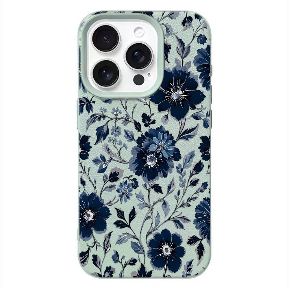 Beautiful Big Flowers Mobile Phone Case For IPhone 17 16 15 14 13 12 Pro Max 11 Ultra Slim Shockproof Cover For IPhone Air