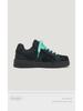 Black Warrior Mint Mambo Street Trend Unisex Low-Top Sneakers