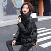 New Korean Winter Loose Cotton Padded Jacket Small Down Coat Glossy Stay Warm Winter Jacket