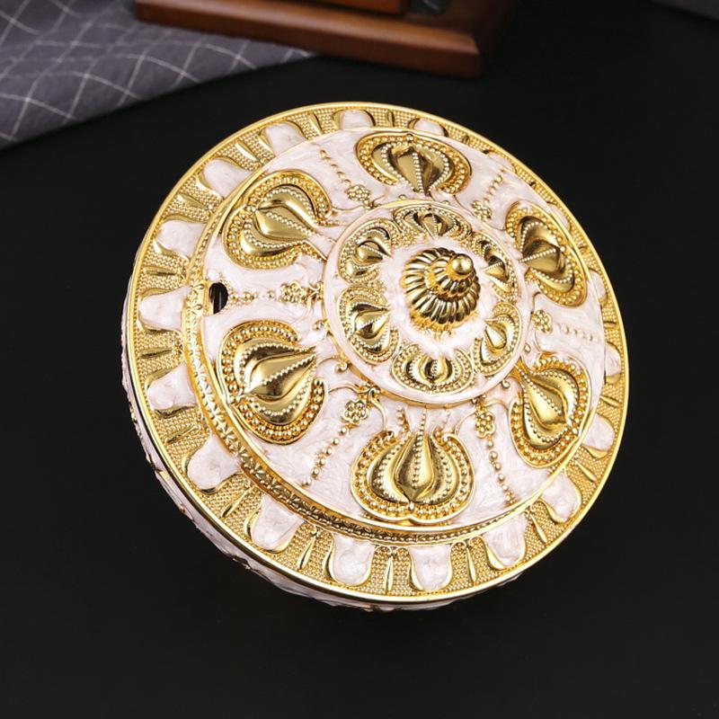 Middle East Arabian Tulip Flip Sugar Jar European Large Sugar Gu Light Luxury Seasoning Jar Kitchen Seasoning Storage Jar