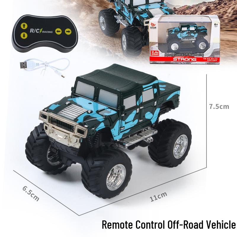 Haotian High-Speed Mini RC Off-Road Hummer Car 8002/8001