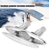 6  Boat Ship Mooring Dock Neat Cleat 316 Stainless Steel Double Deck Push Pull Cable   Bolt
