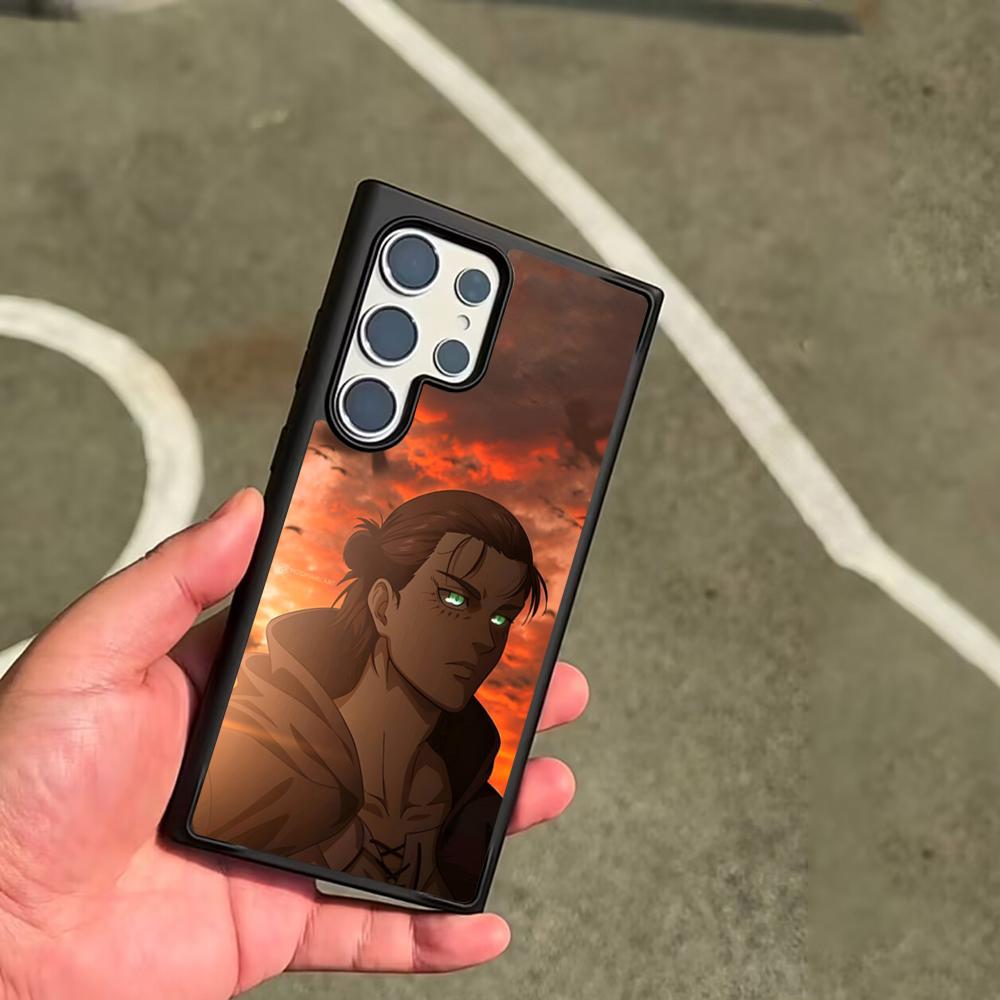 Attack On Titan Allen Clear Phone Case For SAMSUNG Galaxy S26 S25 S24 S23 S22 S21 S20 FE Plus Ultra Cover