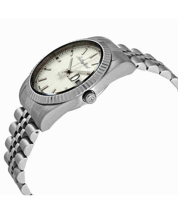 Mathey-Tissot Mathy III Stal nierdzewna Srebrna tarcza Kwarcowy Zegarek Męski H810AI