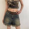 Vintage Printed Ethnic Style Belt Y2k Pants Decorative Fashion PU Leather Belt  Daily