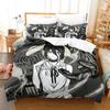 Anime Chainsaw Man Makima Bedding Set Duvet Cover Sheet Printed Bed Set Pillowcase Bed Full Queen King Size Comforter Bedroom