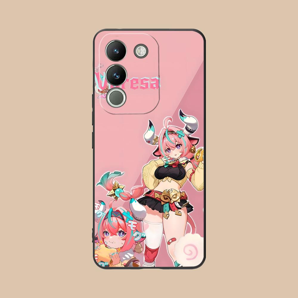 

Game GI Varesa Matte TPU Mobile Phone Case for VIVO Y77 76 75 74 73 72 58 56 55 51 50 38 36 Y19 Y18 Y03 Y01 5G Colorful Cover vivo Y01