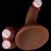 Hautgefühl, realistischer großer Dildo, flexibler Penis, Schwanz mit Saugnapf, weibliche Masturbation, Strapon-Dildo für Frauen und Männer