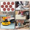 160pcs 5Inch Sanding Discs Pads Set with M14 Electric Pallet 40-600 Grit Abrasive Polishing Pad Kit Car Polish Sandpaper Sheet
