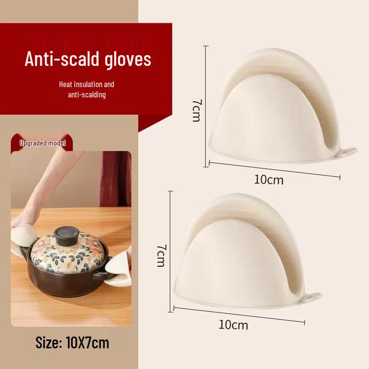 Levantador de Pratos Antiescaldante de Aço Inoxidável – Clipe Antiderrapante para Vaporizador para Tigelas e Pratos