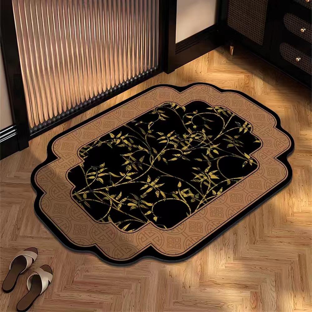 Diatom Mud Floor Mat National Water Absorption Non-slip Carpet Toilet Floor Door Mat