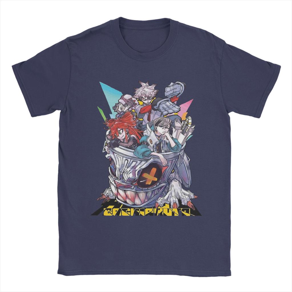 Gachiakuta Japanese Anime T Shirt Men's Cotton Humorous T-Shirts Crewneck Tee Shirt Short Sleeve Tops 4XL 5XL