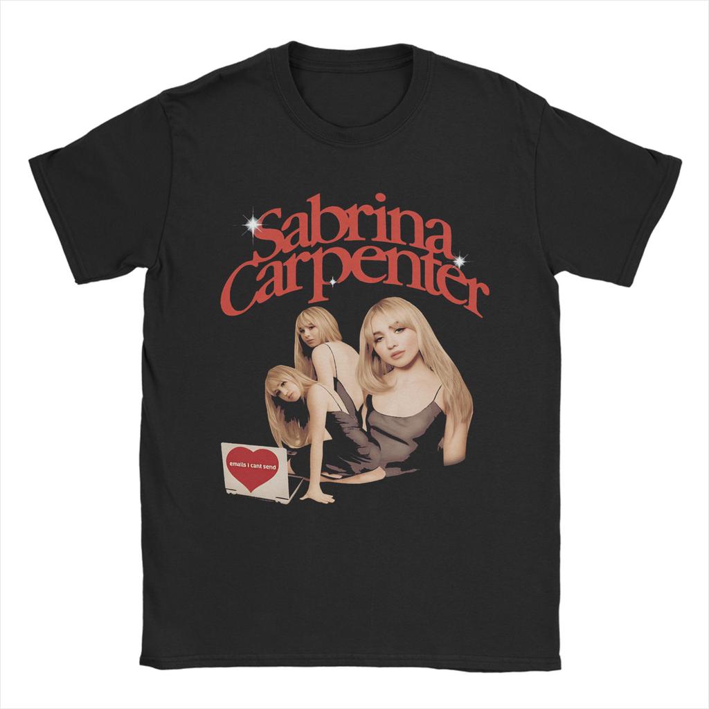 Sabrina Carpenter Men T Shirt Fashion Tees Short Sleeve Round Neck TShirt 100 Cotton Unique Clothes