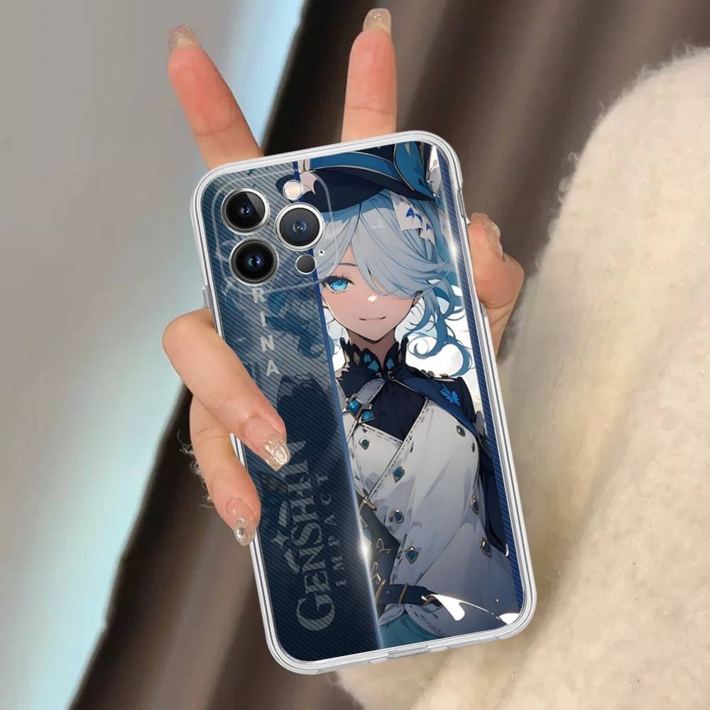 Game Genshin Impact For iPhone 17 Air 16 Pro Max 15 14 13 12 11 Plus phone Case