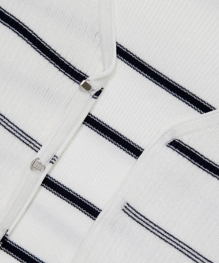MIND BRIDGE WOMEN [W] Striped Layered Cardigan Knit