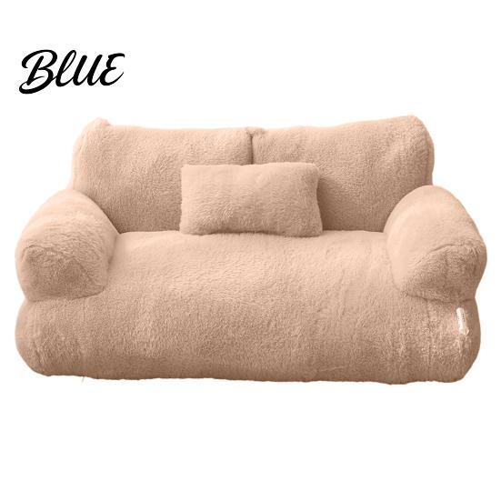Non-slip Pet Bed Dog Nest Comfortable Removable Sofa Soft 1 Set Cozy Washable Cat Sleeping