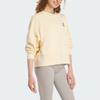 Adidas Cat Patch Sweatshirt Casual Loose Round Neck Drop Shoulder Long Sleeve Women sweatshirt JV6096