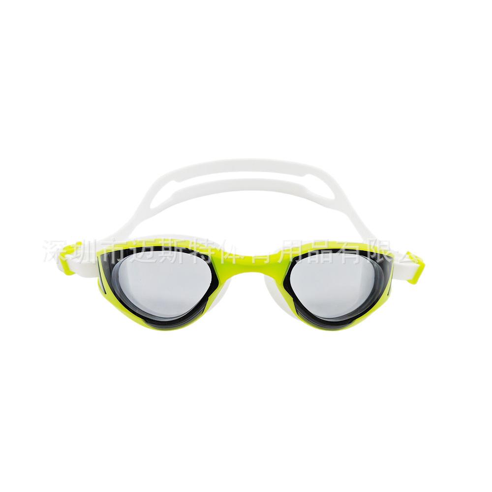 New model of swimming goggles, automatic adjustment, high-definition, long-lasting anti-fog, electroplated swimming glasses Adult swimming goggles