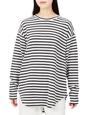 Gelato Pique Border F Fluffy Cut and Sew Pullover PWCT224322 Women's