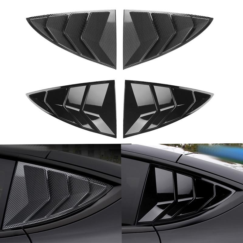 Hintere Seitenfensterlamellen für Tesla Model 3/Y (2017–2025)