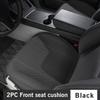 For Tesla Car Cushion Nappa Leather Breathable Protector Mat Summer Non-slip Car Seat Pad Cushion Auto Accessories