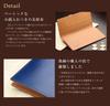 ABIES Antique Kip Leather Long Made in Japan Wallet, Blue,