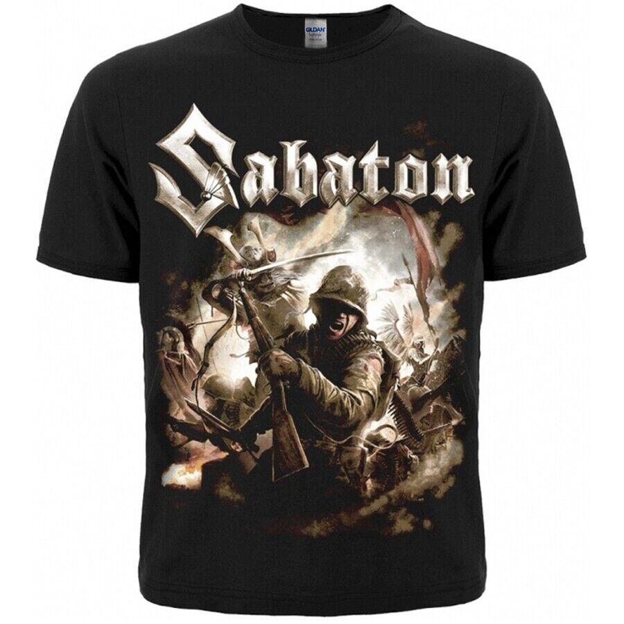 

Черная футболка унисекс Sabaton The Last Stand