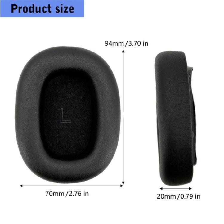 Replacement Headset Pad Protein Leather Earpads Superior Breathability for PX7S3 PX8S2 Headphone