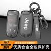 Dla samochodu Jeep Aluminiowe Etui na Kluczyki Torba na Kluczyki Brelok Obudowa Jeep Commander Compass Gladiator Wagoneer Grand Cherokee Wrangler JK Rene