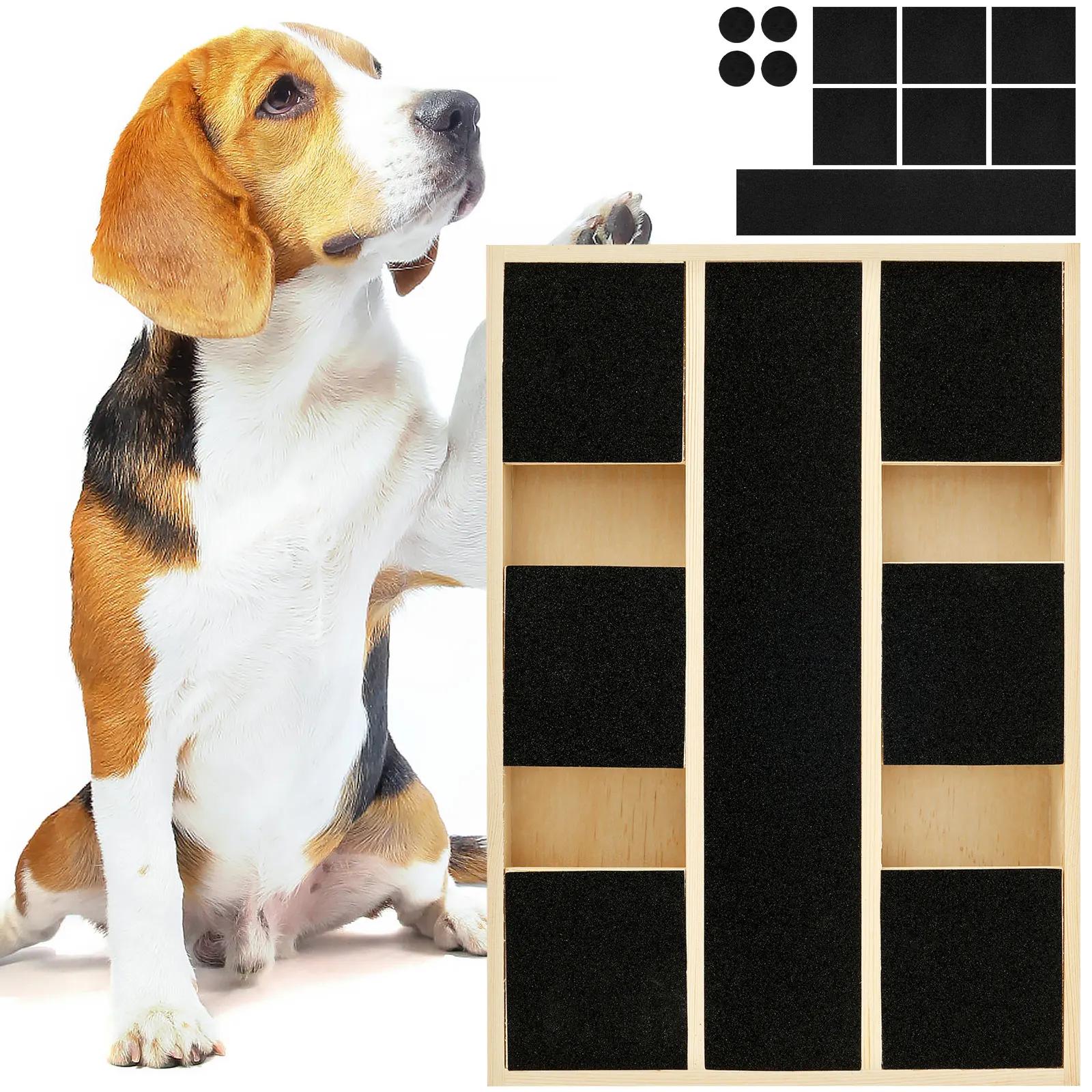 

1PCS Dog Nail Scratch Pad Nonslip Dog Nail File Board with Built in Snack Box and Sandpaper Multipurpose Puppy Scratch Board 13.78x9.65x1.3inch
