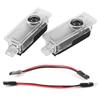 2Pcs Car Door LED Welcome Light 3D Projector Lamp For BMW 1 3 5 7 Series E90 E91 E92 E93 E60 E61 F10 F07 E63 E64 F12 F13 F30 X3