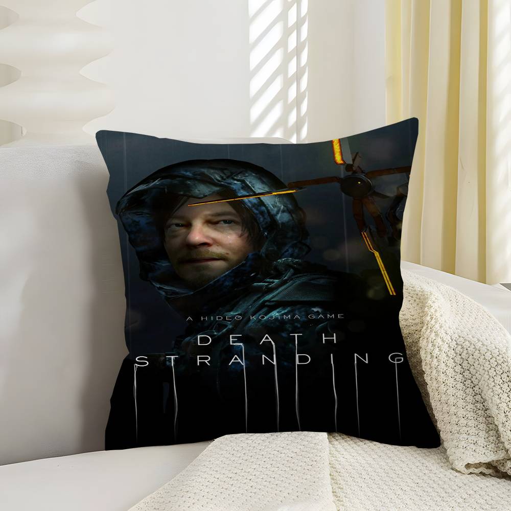 Game TV Death Stranding Personalized picture text home decorative pillows Household Gifts 45x45cm
