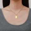 Zodiac Beautifully Crafted Pendant Necklace In Glamorous Gold And Silver For Lovers Astrology