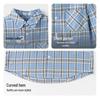 Balabala Kids' Plaid Long Sleeve Casual Shirt