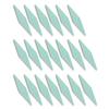 Set of 20 Polishing Sticks Set Jewelry Sanding Tools Diamond Shape Cleaning Spong Sticks Professional Jewelry Polishers