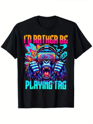 Lustiges Gamer Vintage Bruh Ich Würde Lieber Fangen Spielen Herren Damen T-Shirt für Jungen Fa