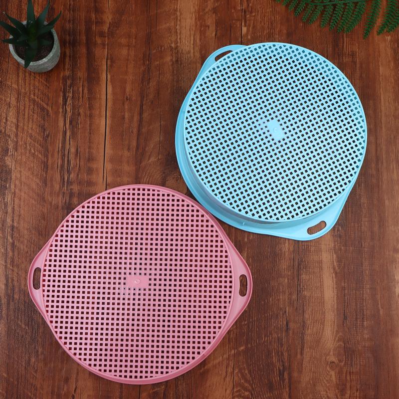 Garden Square Hole Soil Sieve Sifter Round Sifting Strainer Sand Screen Filter Compost Home Gardening Filter Soil And Stone Tool